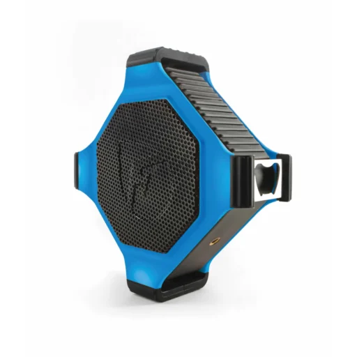 EcoXgear EcoEdge Waterproof Battery Bluetooth Speaker with RGB Lights (Blue)