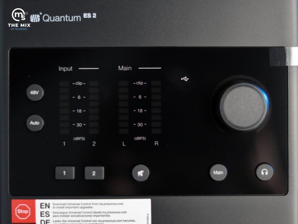 PreSonus Quantum ES 2 USB-C Audio Interface - Image 9