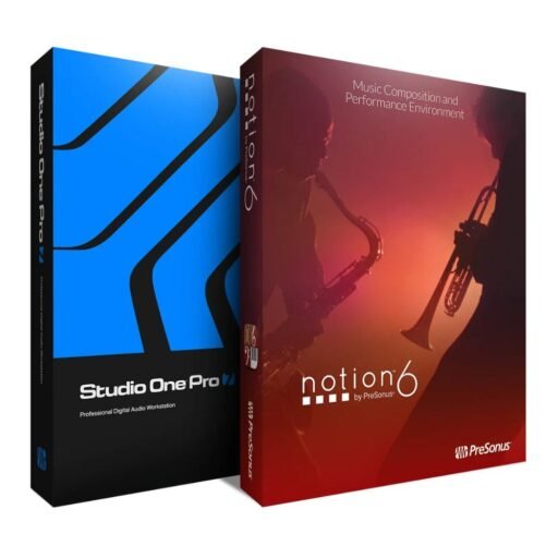 Alternative view of PreSonus Studio One Pro 7 and Notion SITE LICENSE UNLIMITED/Seat (Mac/Windows)