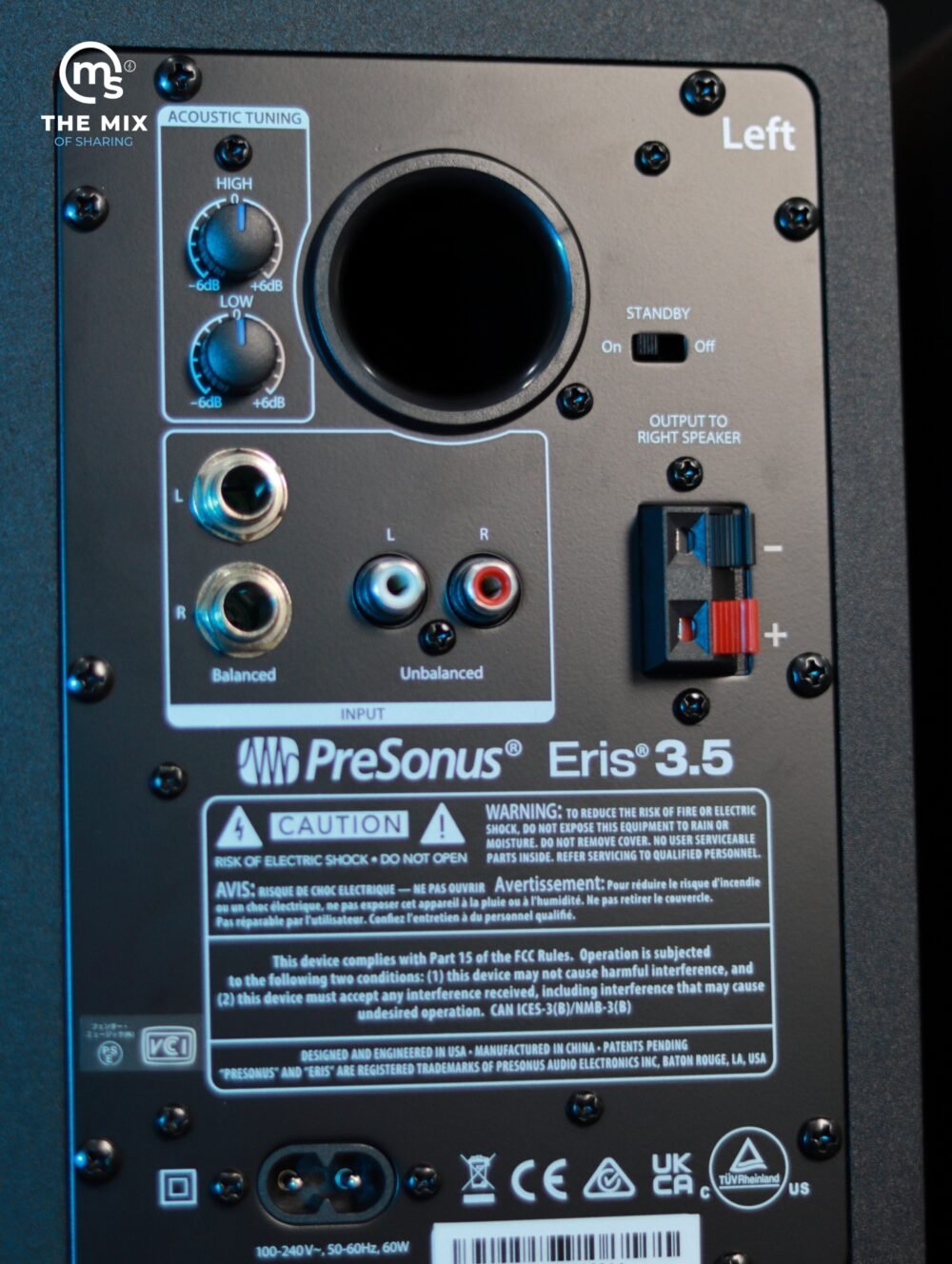 PreSonus Eris®3.5 2nd Gen Media Monitor Speaker (Pair) - Image 14