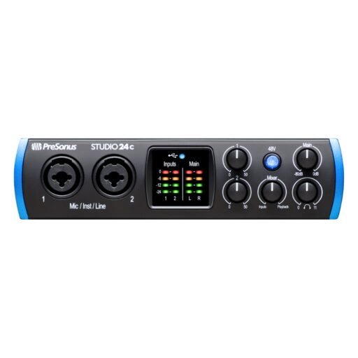 Alternative view of PreSonus Studio 24C Audio Interface