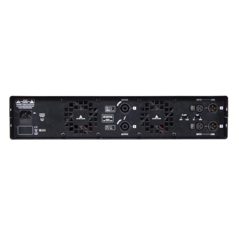 PROEL DPX1200PFC Class D 1200 Watts Power BRIDGE 8 ohm Amplifier with SMPS and PFC - Image 3