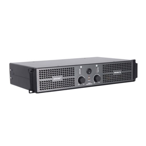 Alternative view of PROEL DPX1200PFC Class D 1200 Watts Power BRIDGE 8 ohm Amplifier with SMPS and PFC