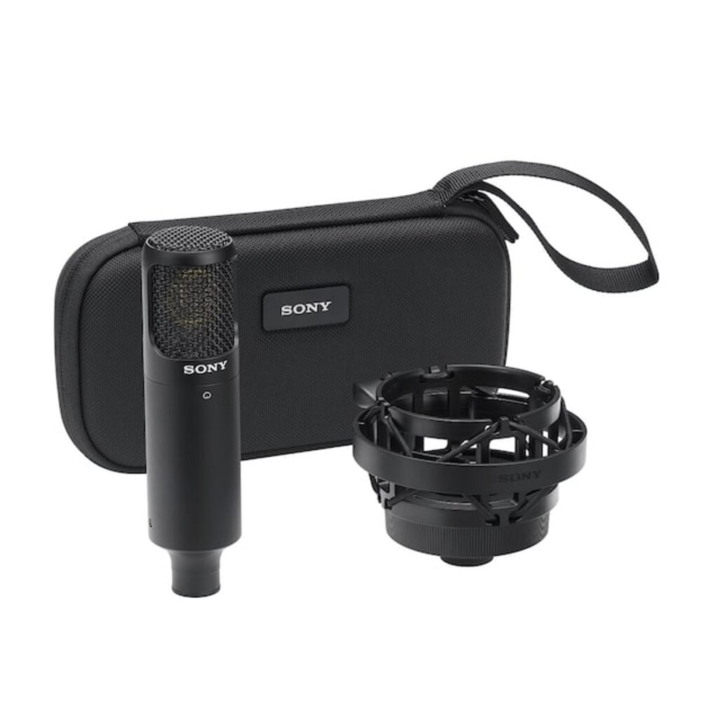 Alternative view of Sony C-80 Uni-directional Studio Condenser Microphone