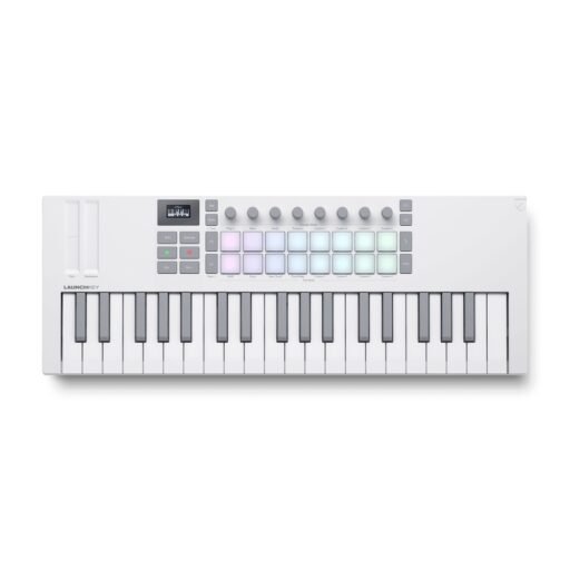 Novation Launchkey Mini 37 White Midi Keyboard Controller