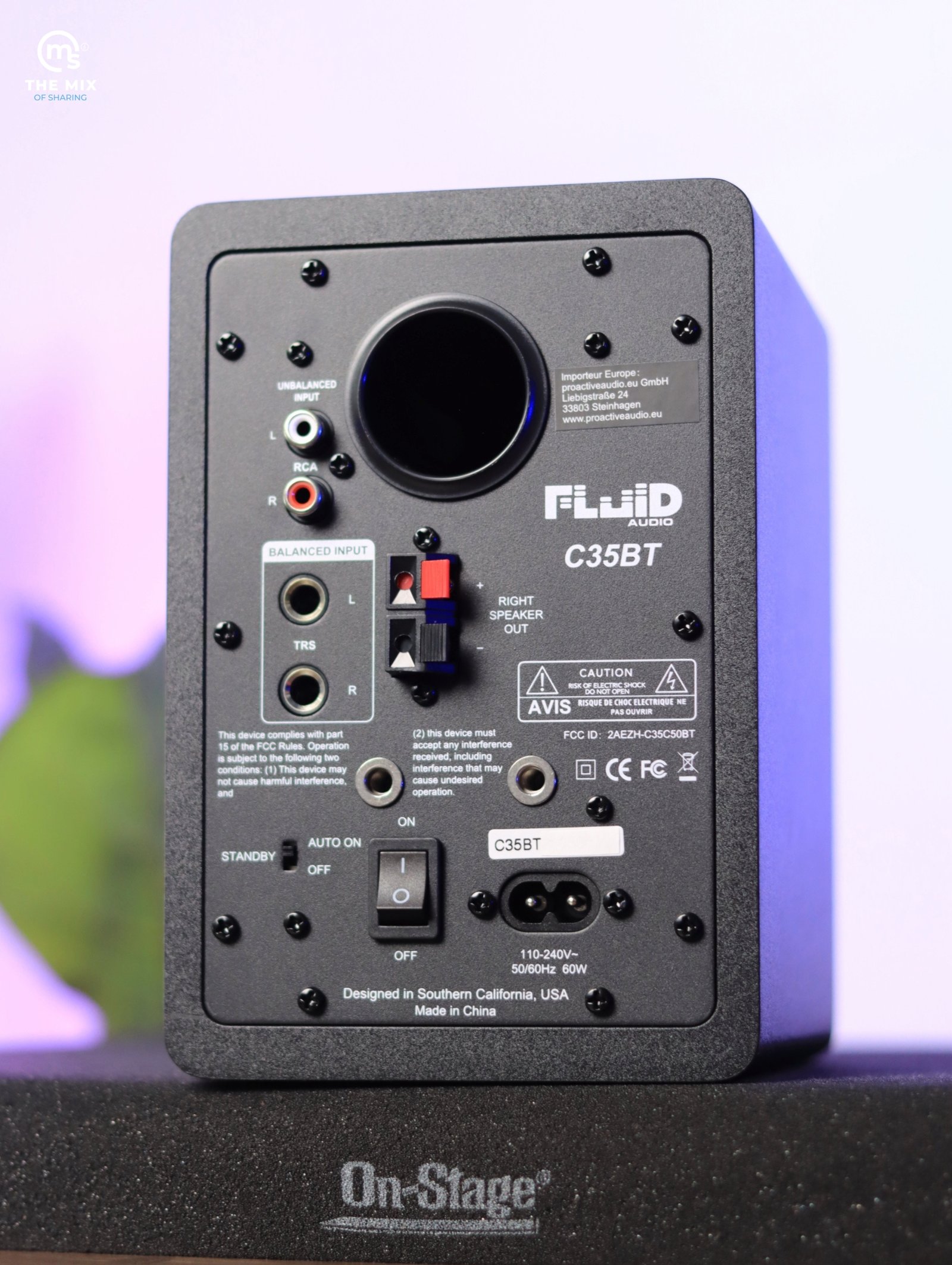 FLuiD Audio C35BT 3.5-inch Studio Monitor - Pair - Image 6