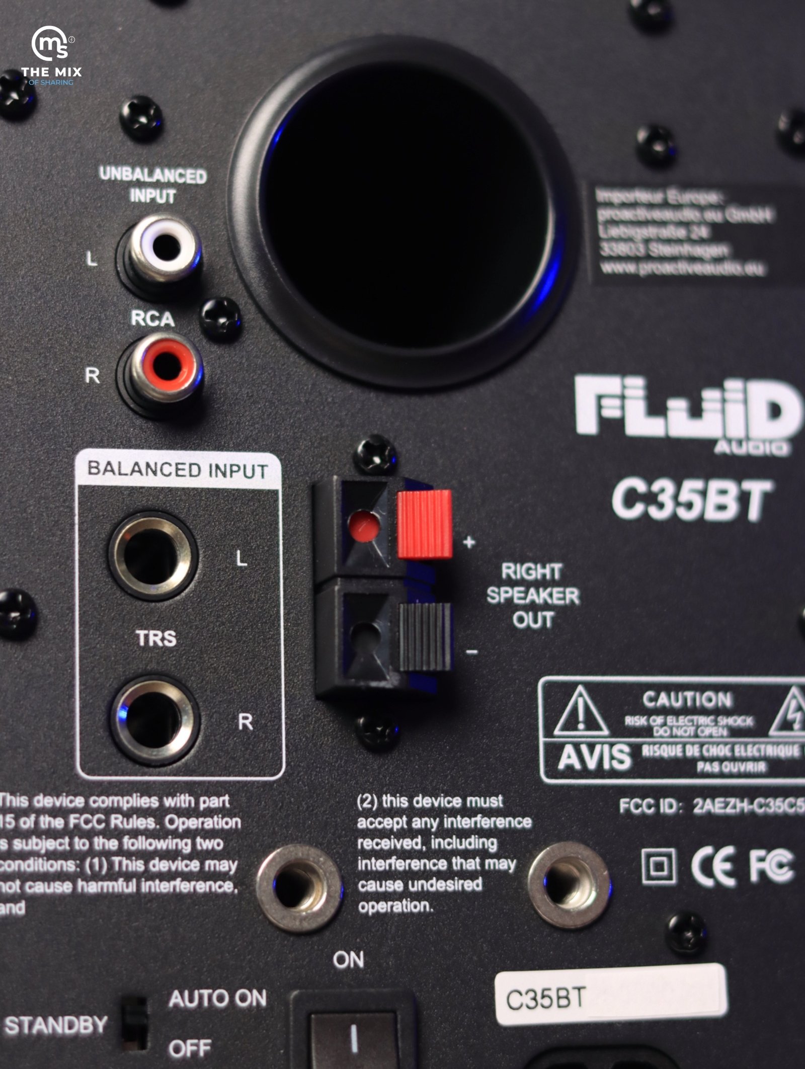 FLuiD Audio C35BT 3.5-inch Studio Monitor - Pair - Image 8