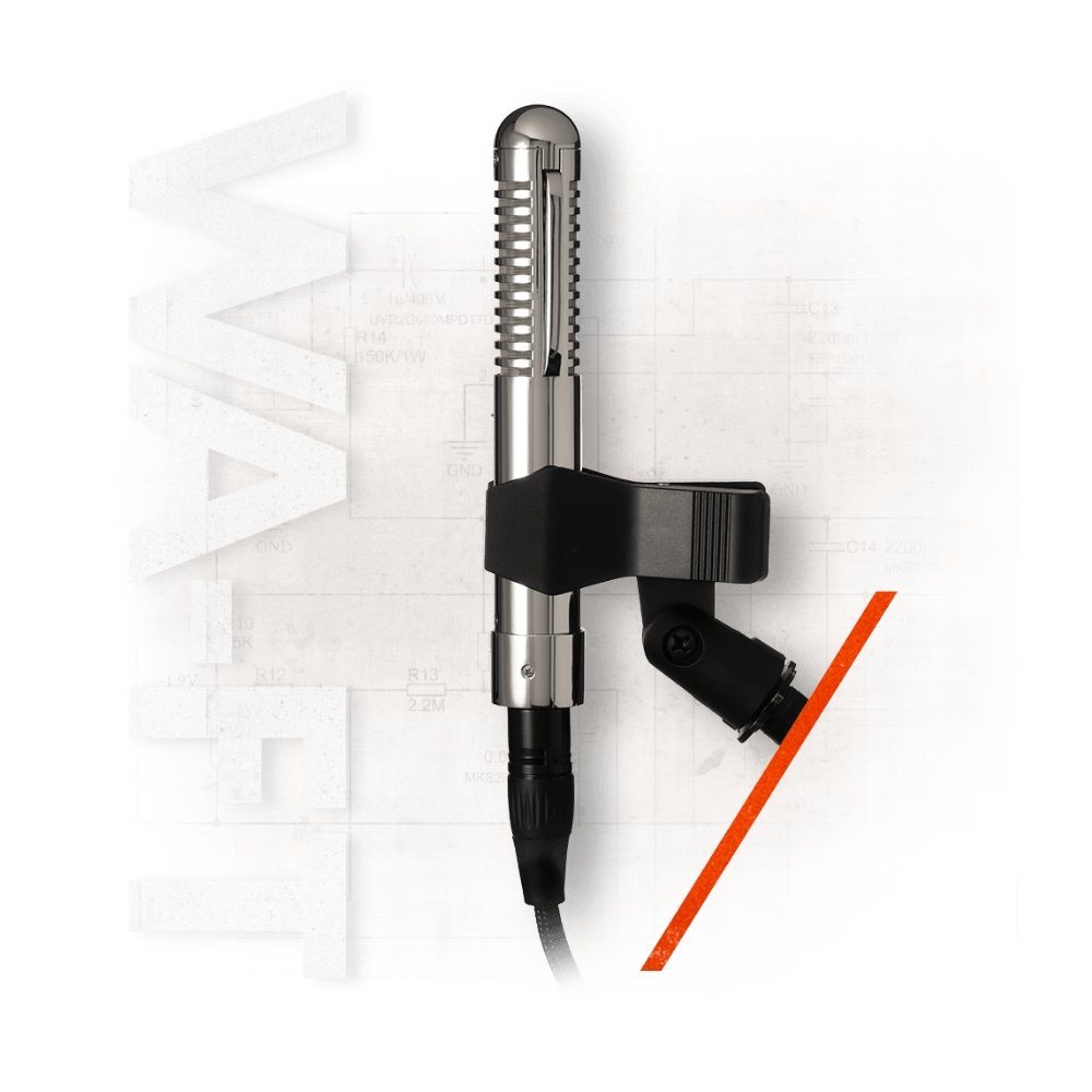 Warm Audio Fen-tone Instrument Ribbon Microphone With Selectable In-Line Preamp