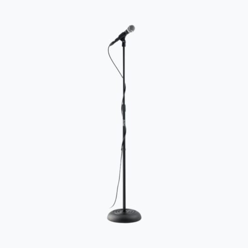 Alternative view of On-Stage MS7210B Round Base Adjust Hight Mic Stand