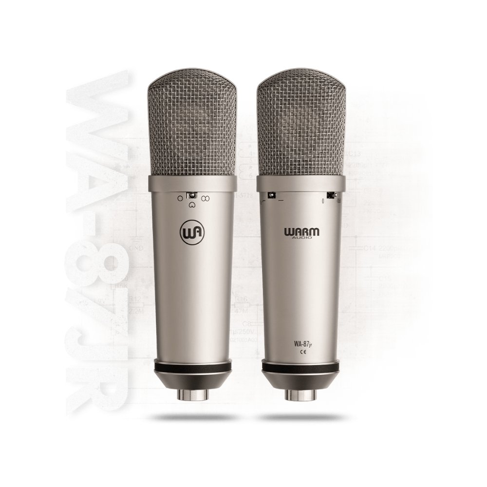 Alternative view of Warm Audio WA-87jr-Nickel Large-Diaphragm Fet Condenser Microphone