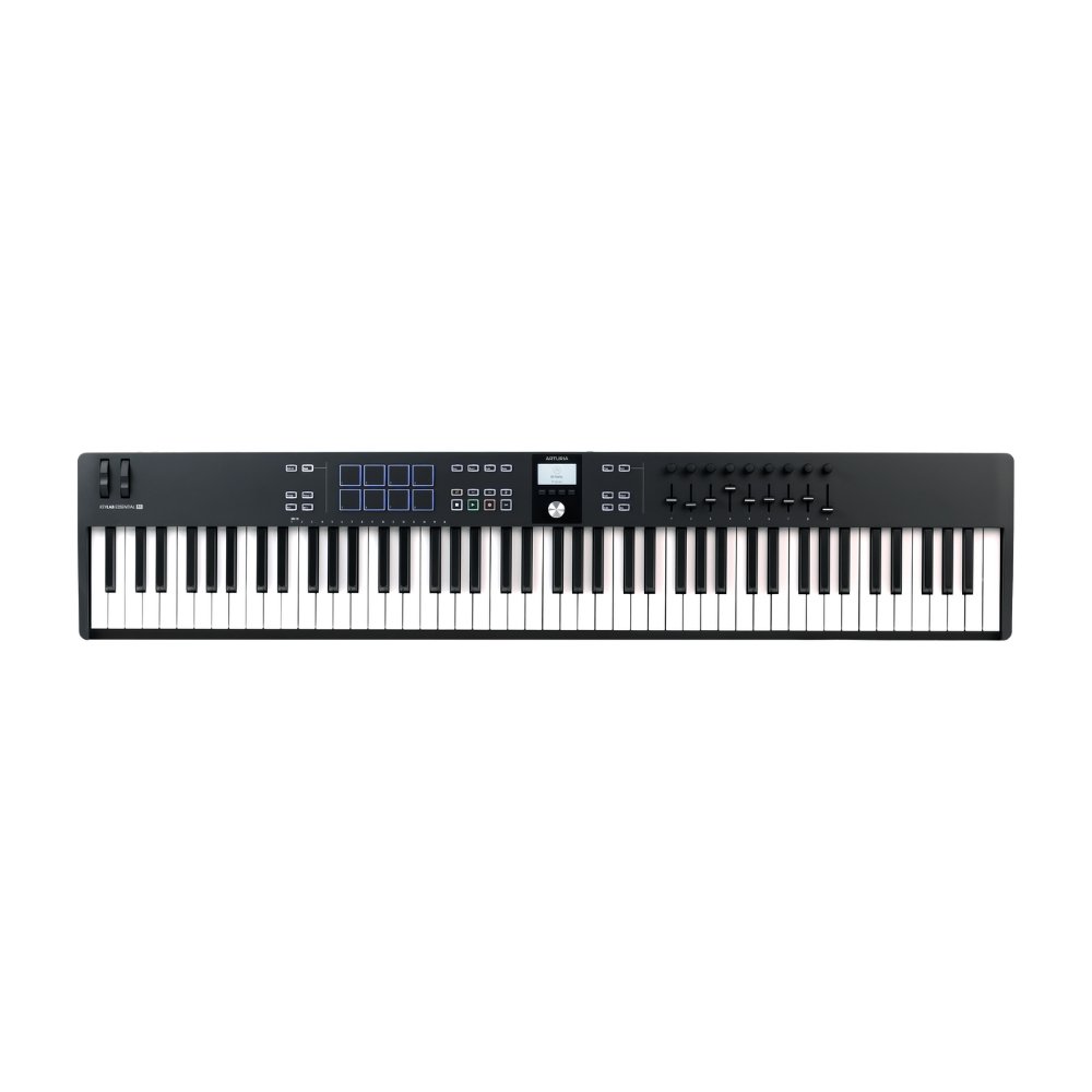 Arturia KeyLab Essential 88 mk3 Midi Controller Black