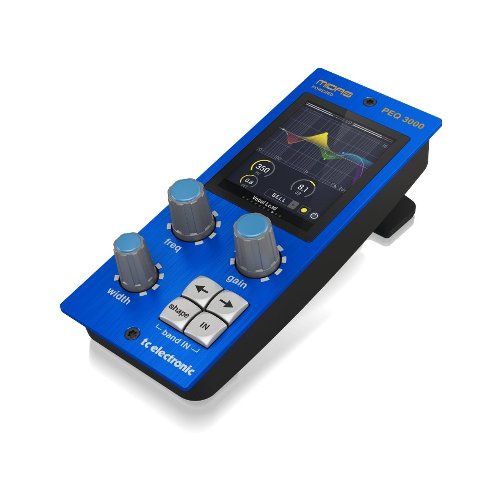 TC electronic PEQ 3000 - Versatile 2x12 Midas EQ