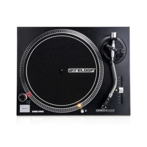 Reloop RP-2000 USB MK2 Quartz-driven DJ turntable with direct drive and built-in phono pre-amp
