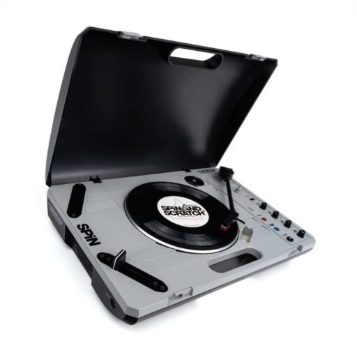 Alternative view of Reloop Spin Portable Turntable System