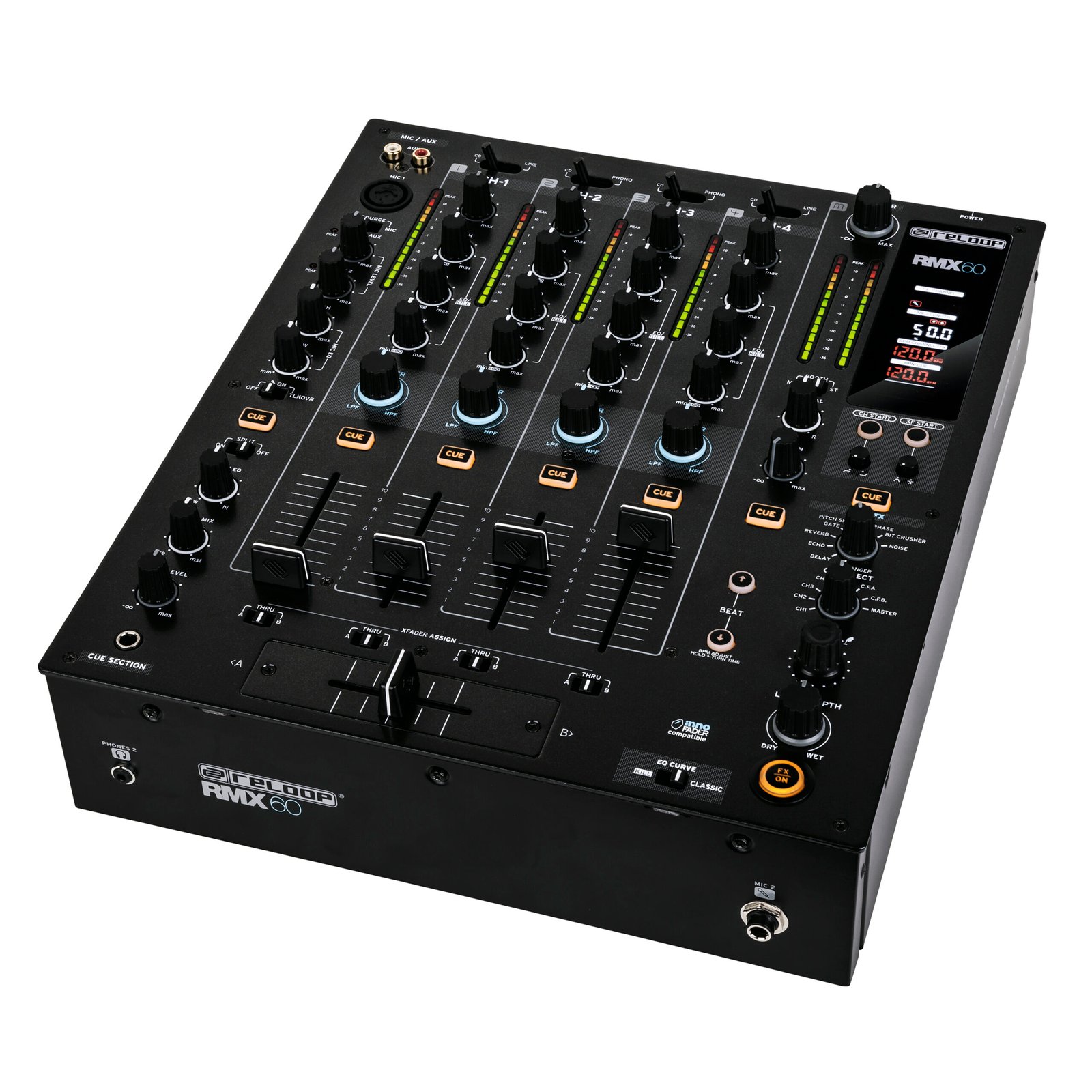 Reloop RMX-60 Digital 4+1 Channel Digital Club Mixer - Image 2