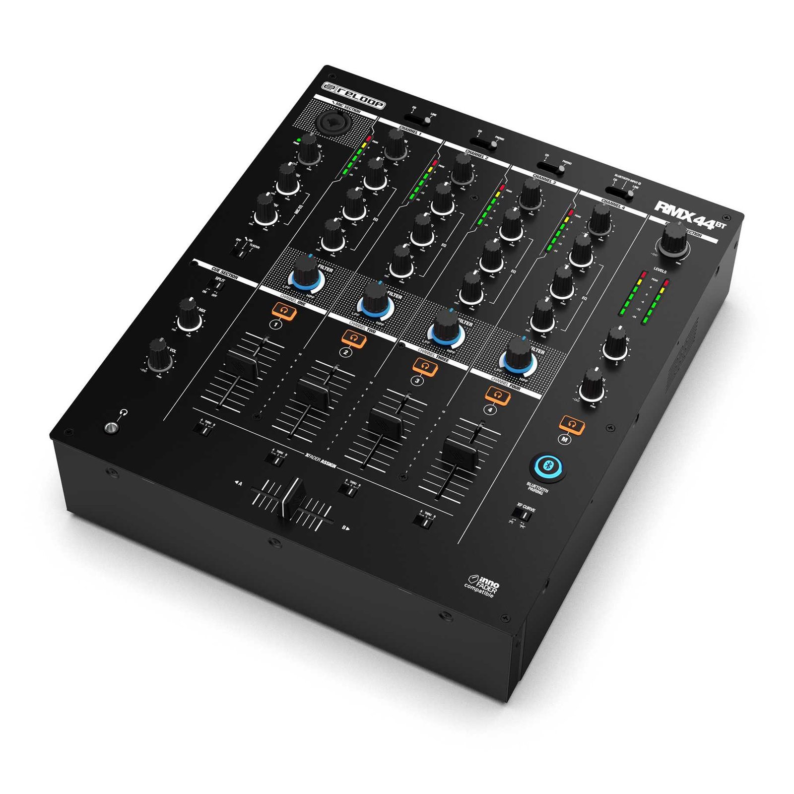 Reloop RMX-44 BT 4-channel Bluetooth DJ Club Mixer - Image 2