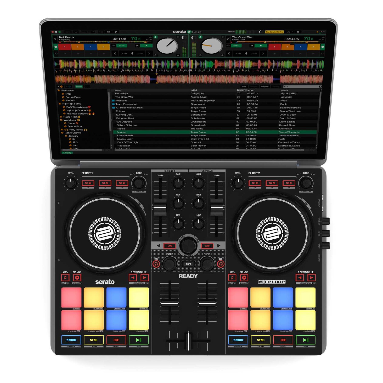 Reloop Ready Portable Performance Controller for Serato - Image 11