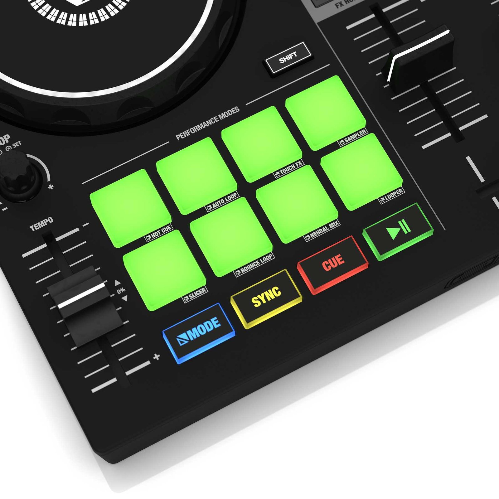 Reloop Buddy Compact 2-Deck Djay Controller for iOS/ iPad OS/ Android/ Mac & PC - Image 13