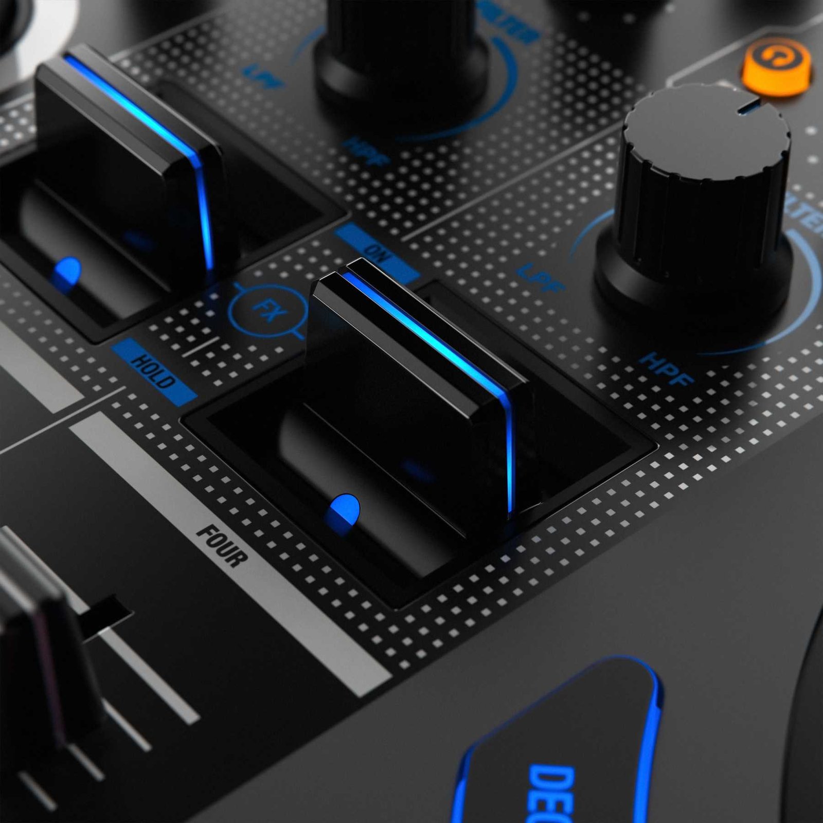 Reloop Mixon 8 Pro 4-channel Professional Hybrid Dj Controller for Serato DJ Pro & Algoriddim Djay Pro - Image 5