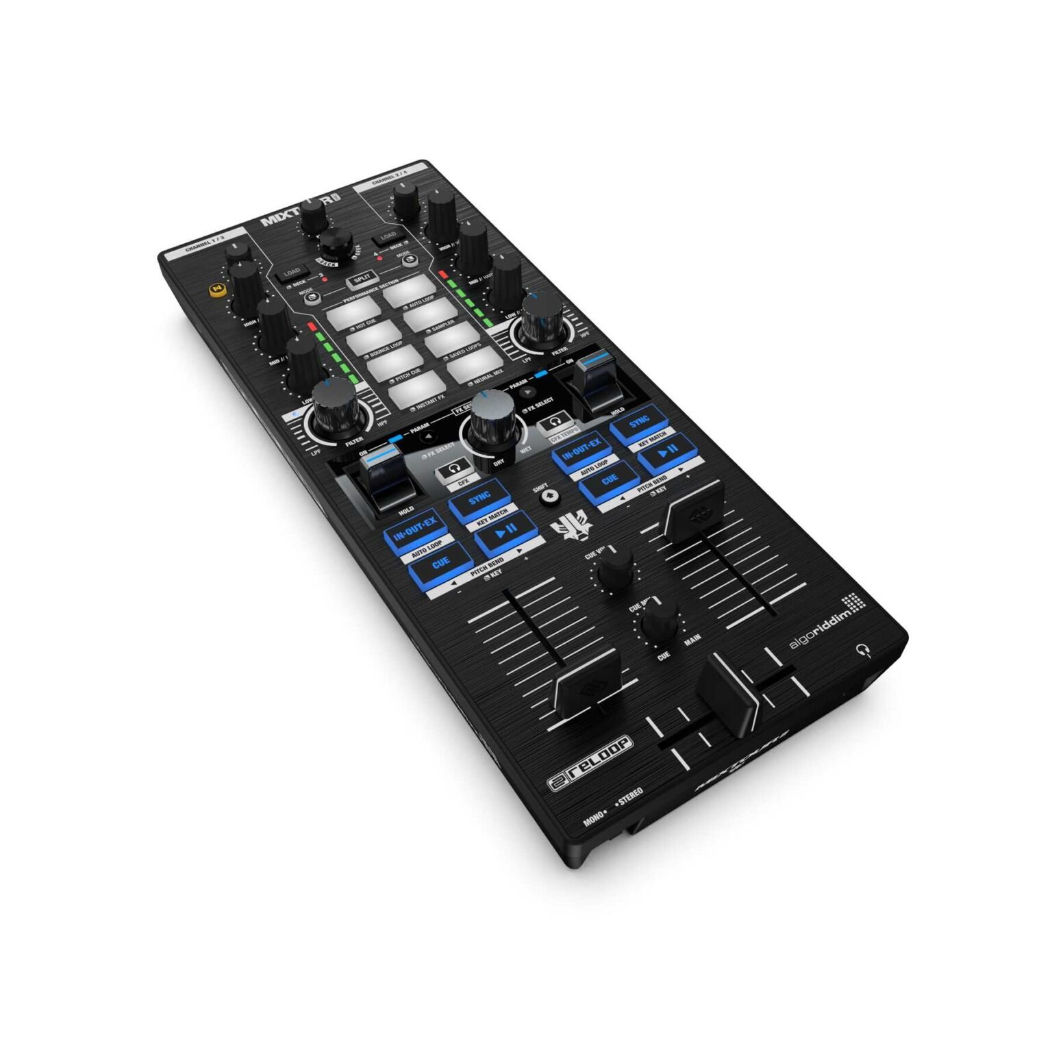 Reloop Mixtour Pro Portable Performance 4-Deck All-In-One DJ Controller ...