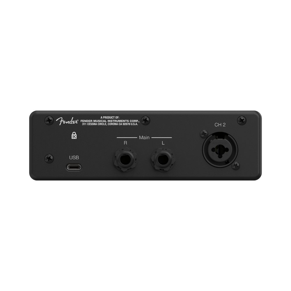 Alternative view of Fender Quantum LT 2 USB-C Audio Interface