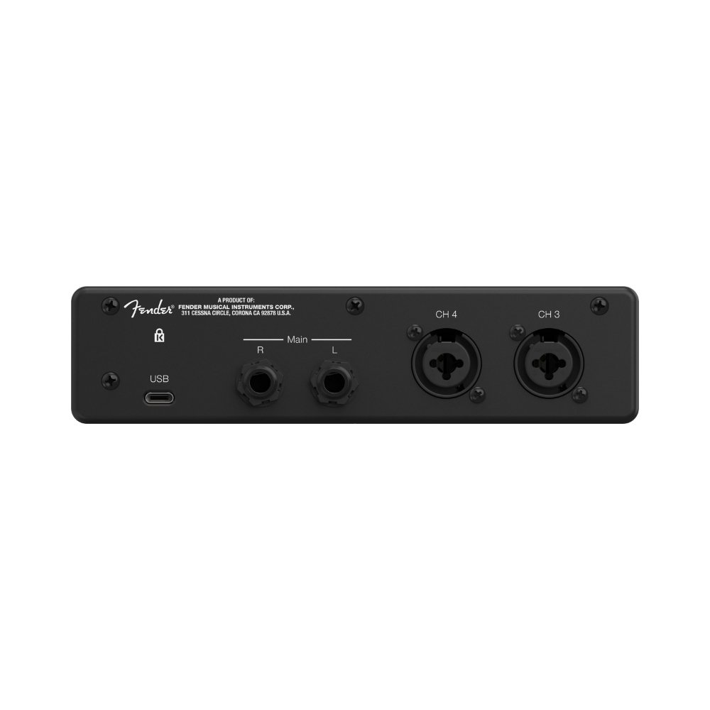 Alternative view of Fender Quantum LT 4 USB-C Audio Interface