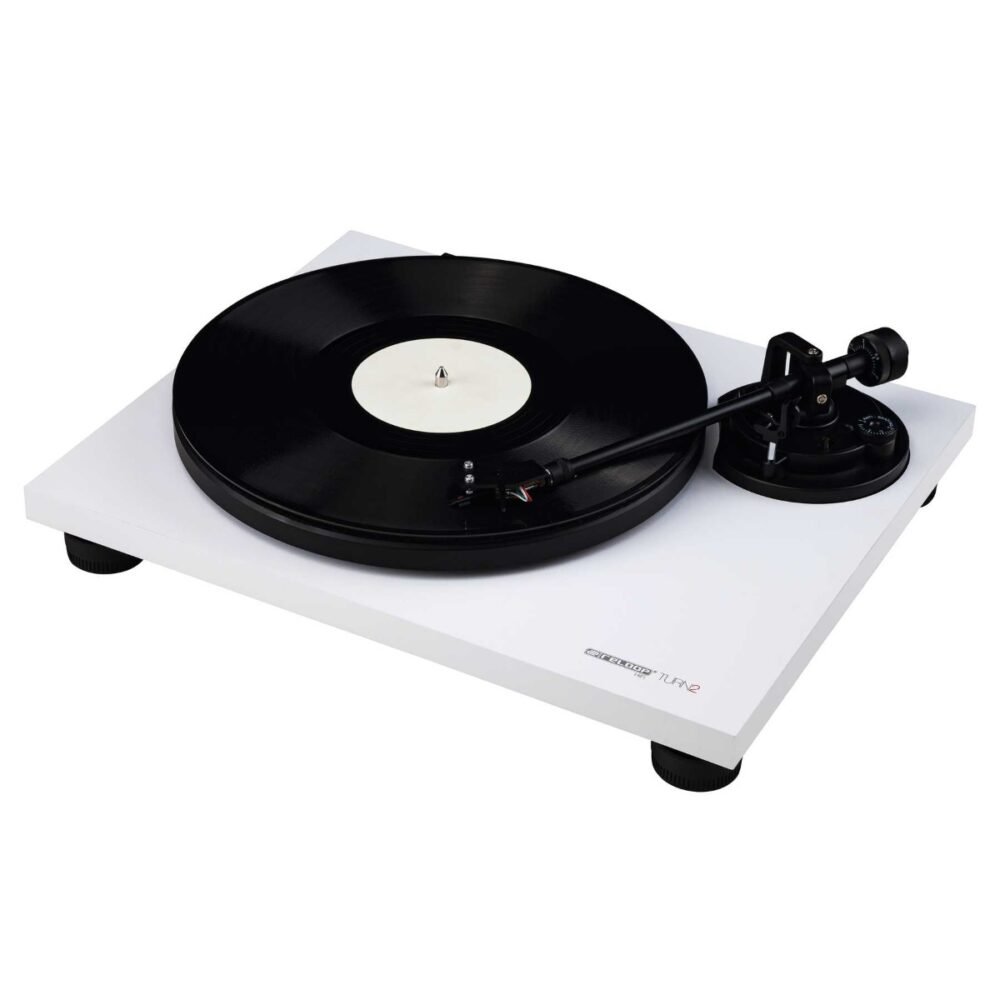 Alternative view of Reloop Turn 2 White Analogue HiFi Turntable