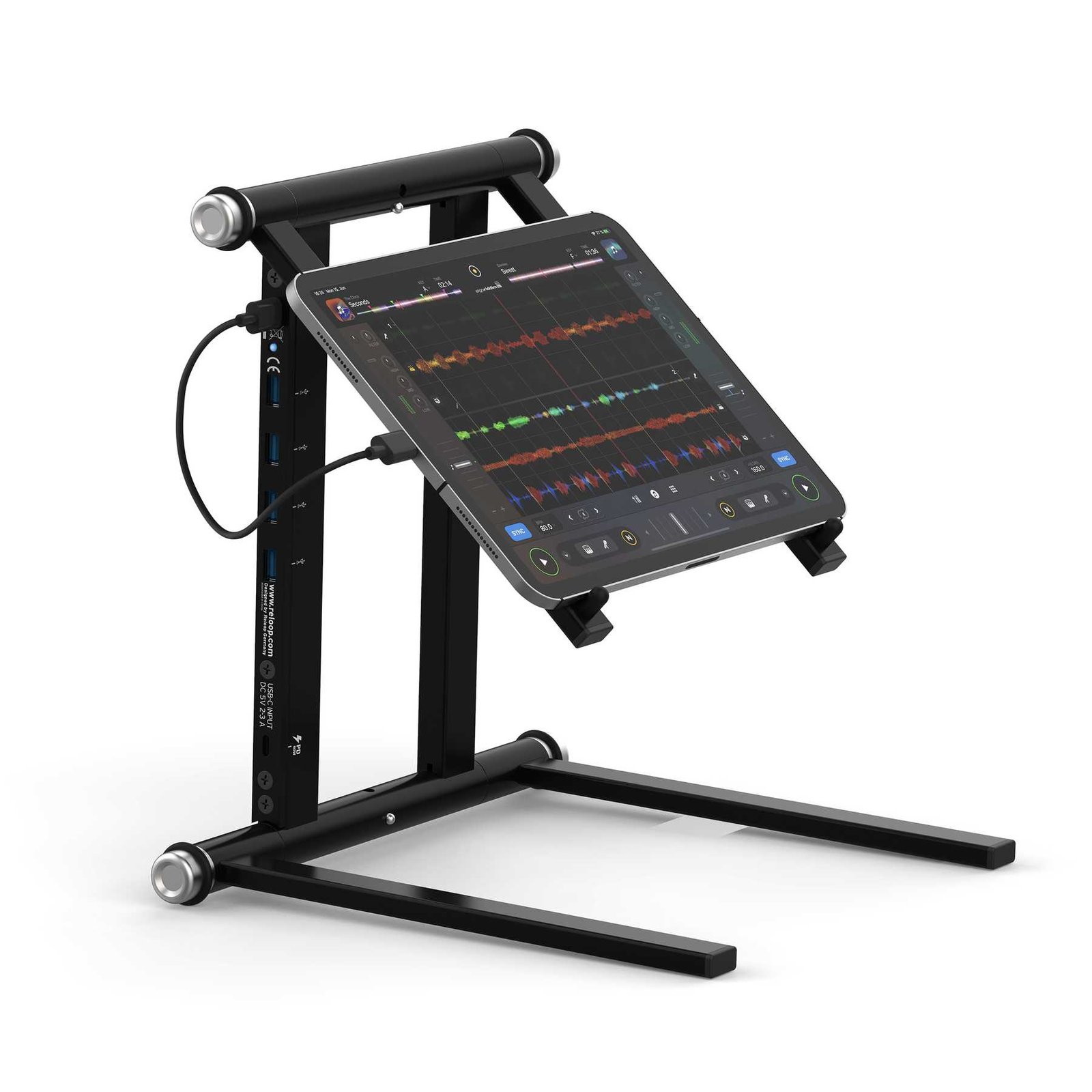 Reloop Stand Hub Advanced Laptop Stand with USB-C PD Hub - Image 6