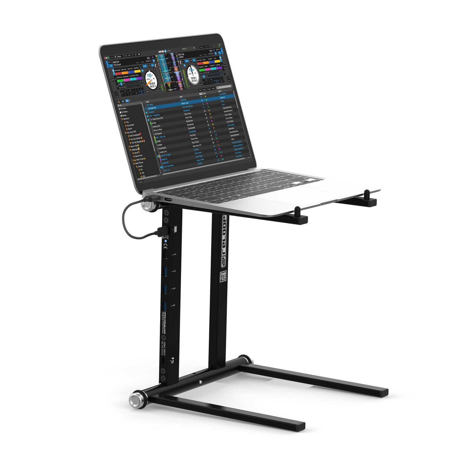Reloop Stand Hub Advanced Laptop Stand with USB-C PD Hub - Image 7