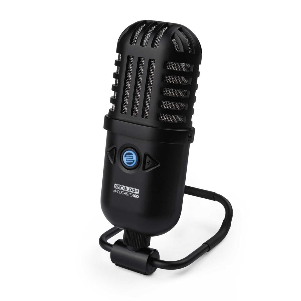 Reloop sPodcasterGo Professional USB Podcast Microphone