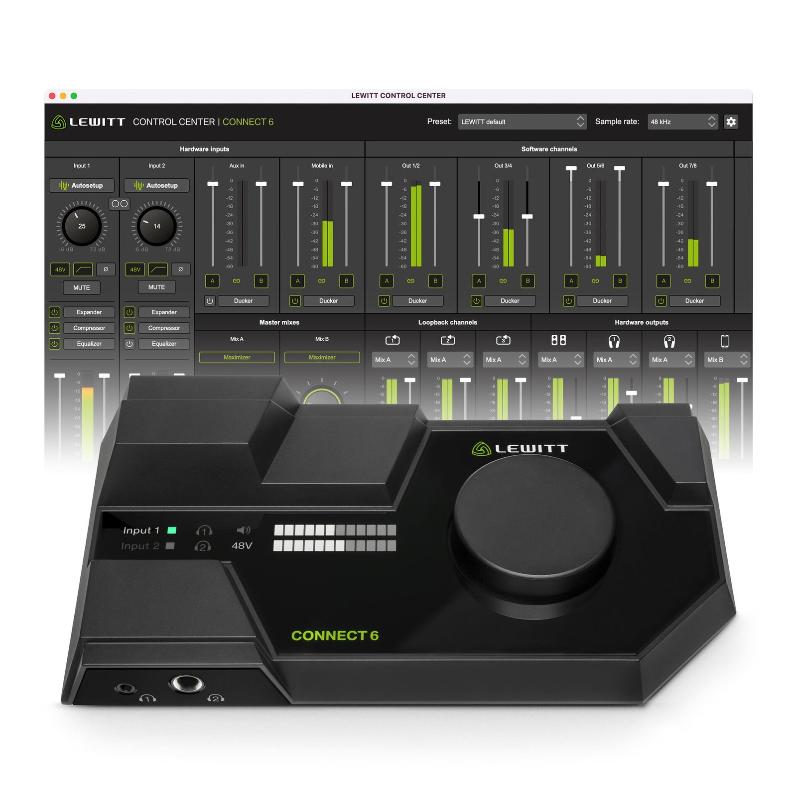 Lewitt CONNECT 6 Audio Interface