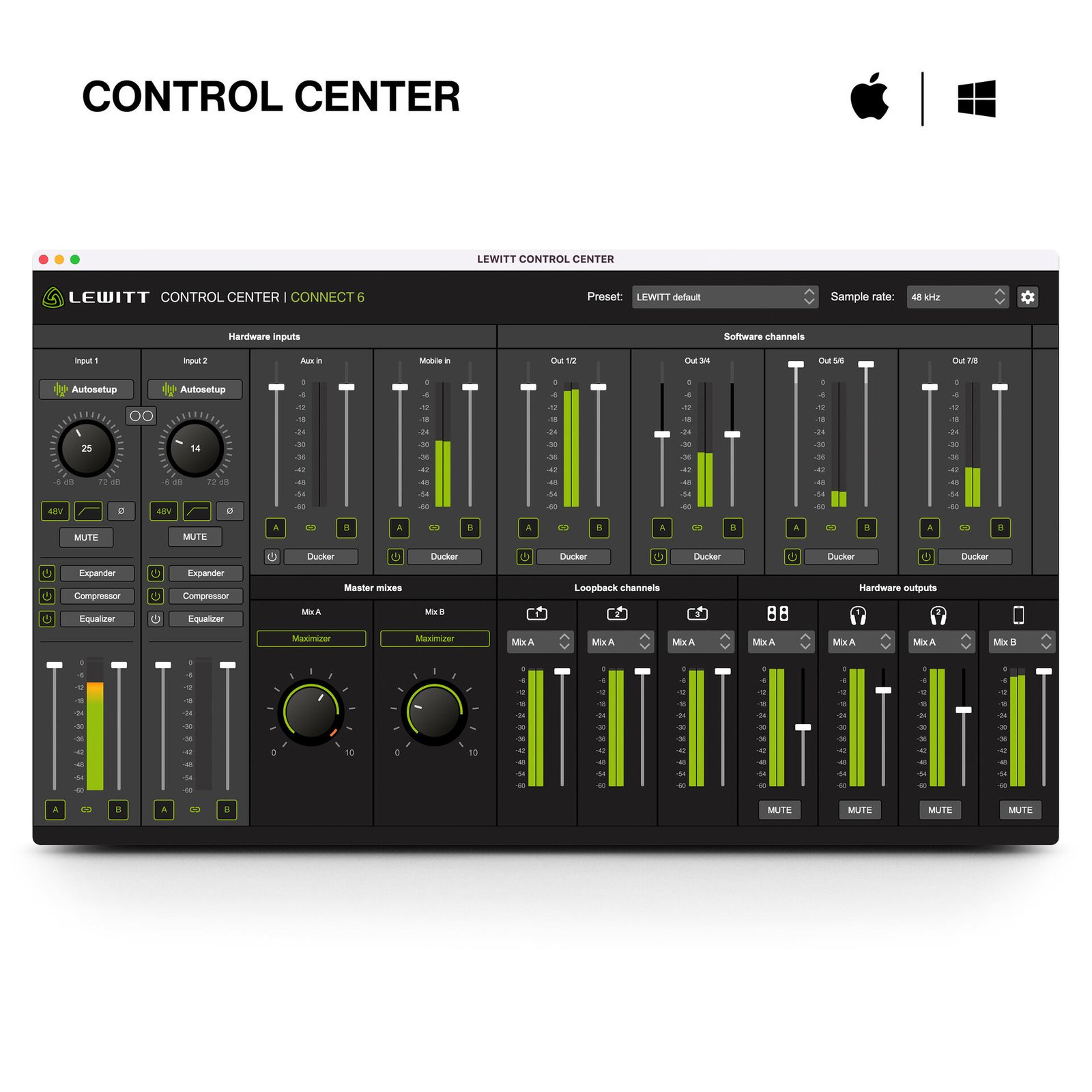 Lewitt CONNECT 6 Audio Interface - Image 7