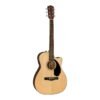 Fender CC-60SCE Concert, Walnut Fingerboard, Natural - Image 3