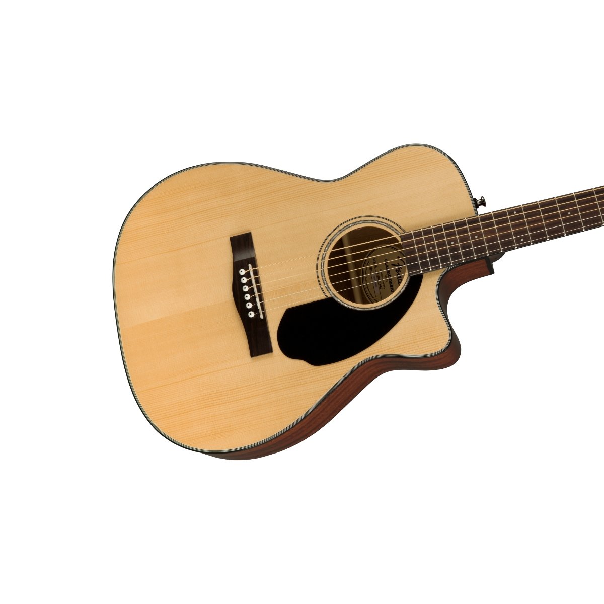 Fender CC-60SCE Concert, Walnut Fingerboard, Natural - Image 4