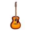 Fender California Deluxe Villager™ E, Walnut Fingerboard, Honey Sunburst - Image 3