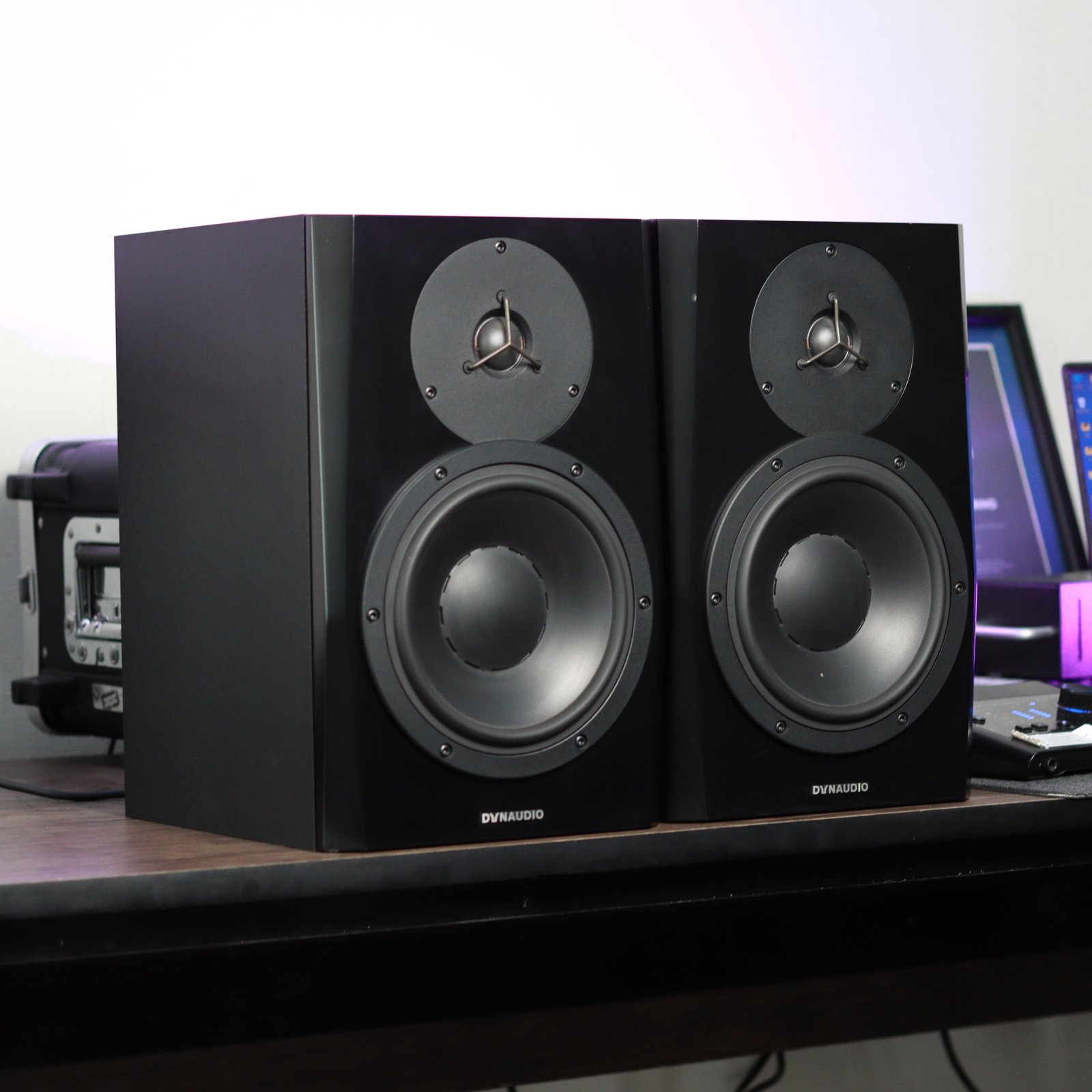 Dynaudio LYD8 Studio Monitor – Black, Pair (Used, Good Condition)