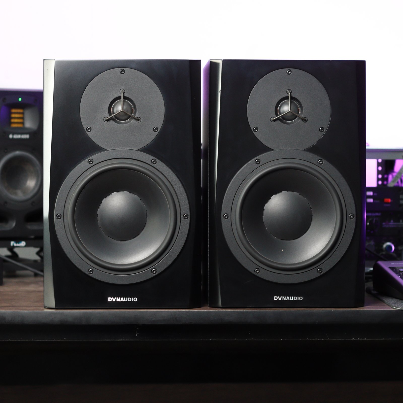 Alternative view of Dynaudio LYD8 Studio Monitor – Black, Pair (Used, Good Condition)