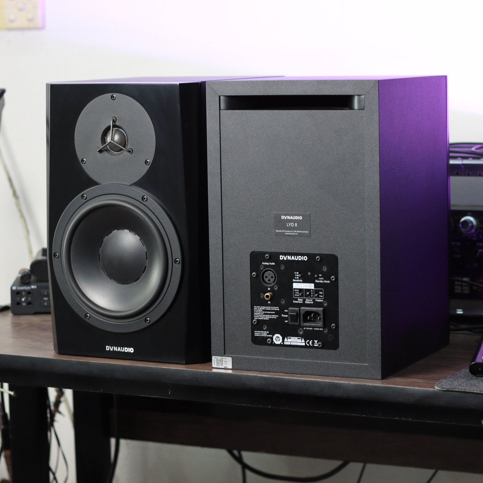 Dynaudio LYD8 Studio Monitor – Black, Pair (Used, Good Condition) - Image 6