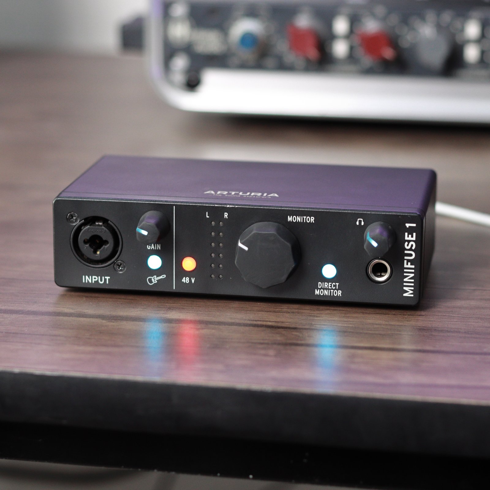 Arturia MiniFuse 1 Audio Interface – Black (Used, Good Condition)