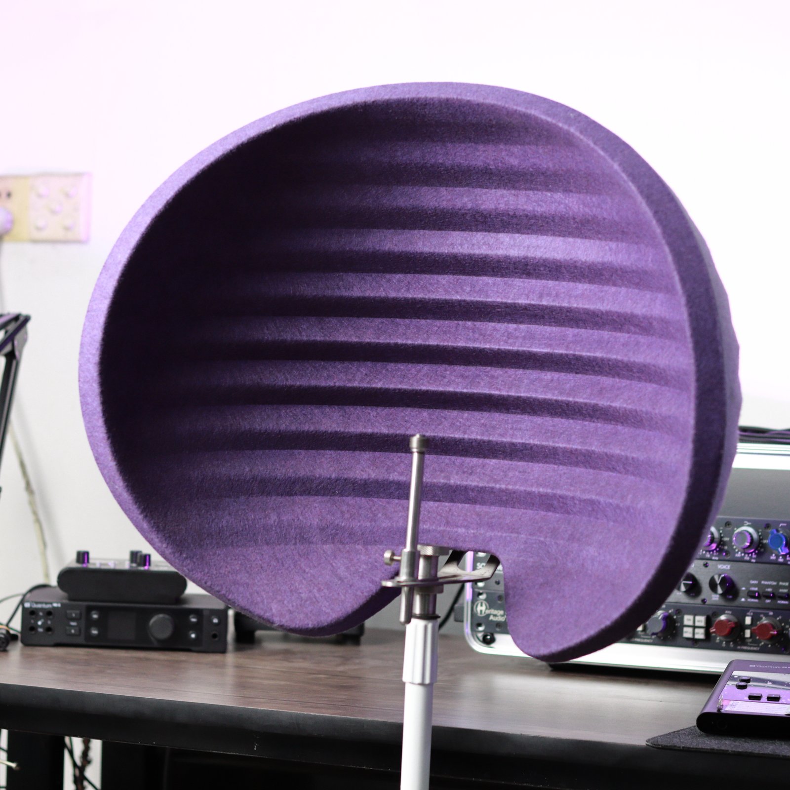 Aston Halo Shadow Microphone Shield, Purple (Used, Good Condition)