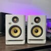 KRK ROKIT 5 Gen4 Studio Monitor – White (Used, Good Condition, Pair)