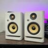 KRK ROKIT 5 Gen4 Studio Monitor – White (Used, Good Condition, Pair) - Image 2