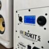 KRK ROKIT 5 Gen4 Studio Monitor – White (Used, Good Condition, Pair) - Image 6