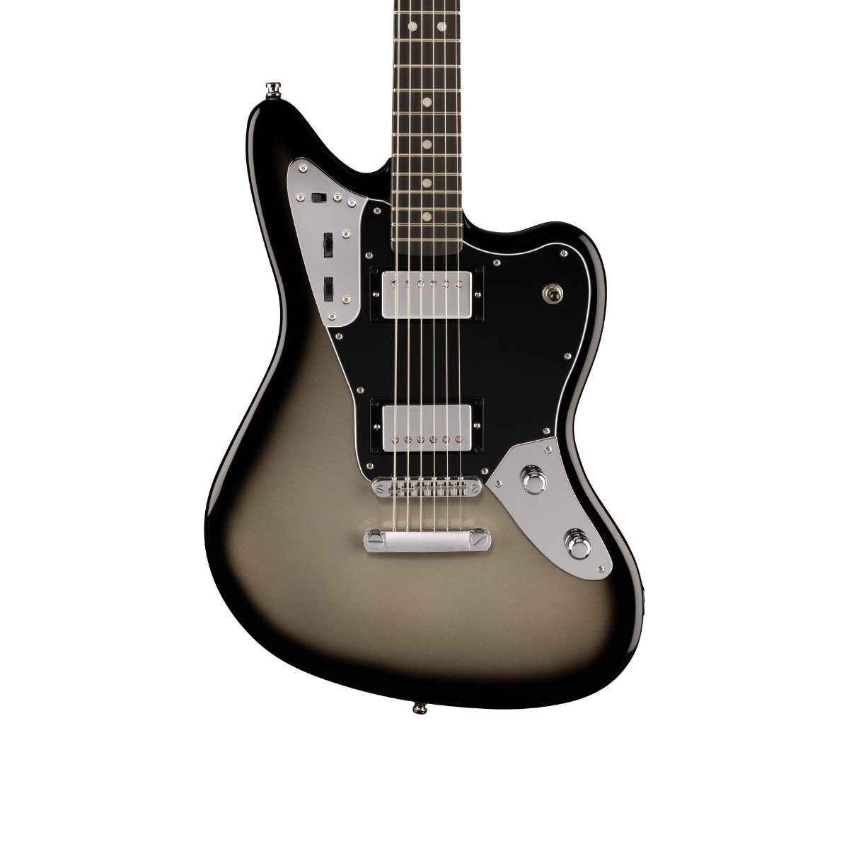 Fender Limited Edition Player Fusion Jaguar® Baritone Special, Silverburst - Image 3
