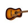 Fender Malibu Player, Walnut Fingerboard, Gold Pickguard, Sunburst - Image 4