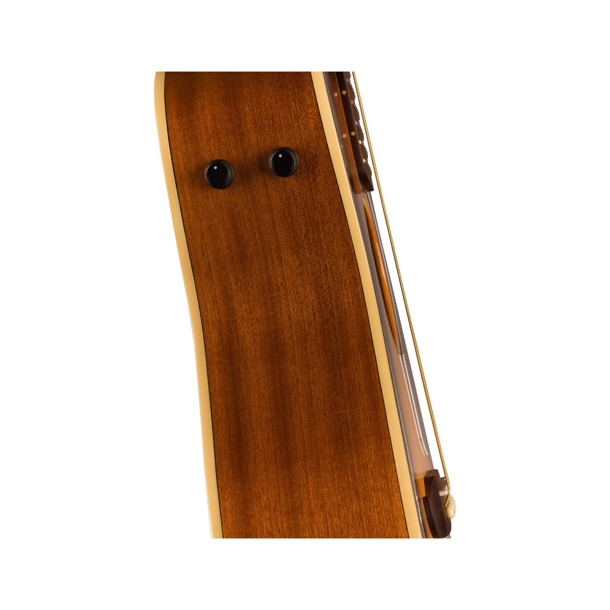 Fender Malibu Player, Walnut Fingerboard, Gold Pickguard, Sunburst - Image 5