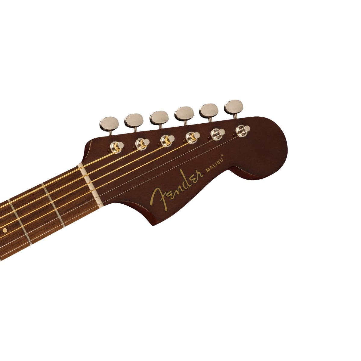Fender Malibu Player, Walnut Fingerboard, Gold Pickguard, Sunburst - Image 6