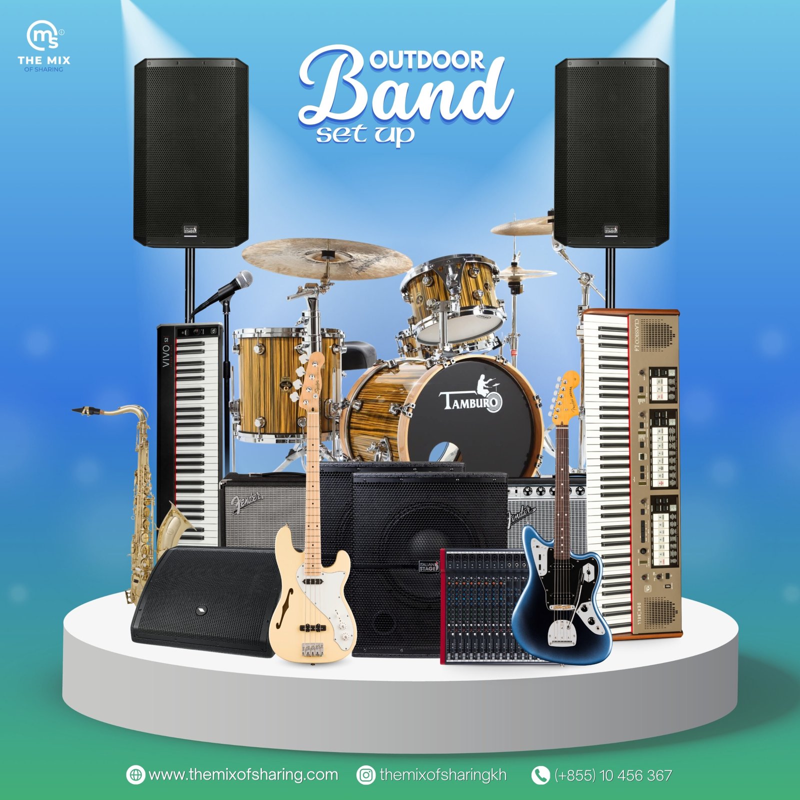 Live Band Outdoor Performance Package A