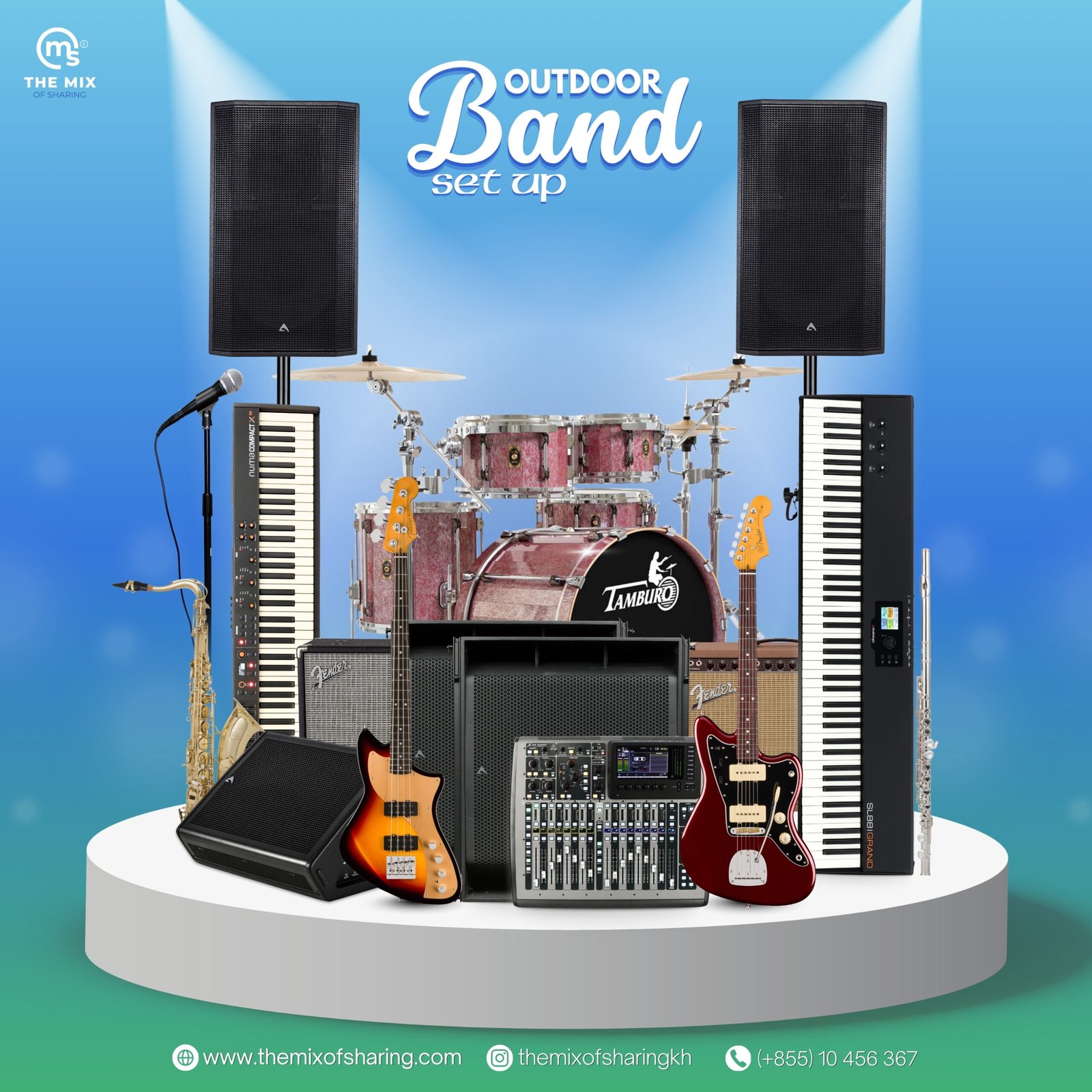 Live Band Outdoor Performance Package E
