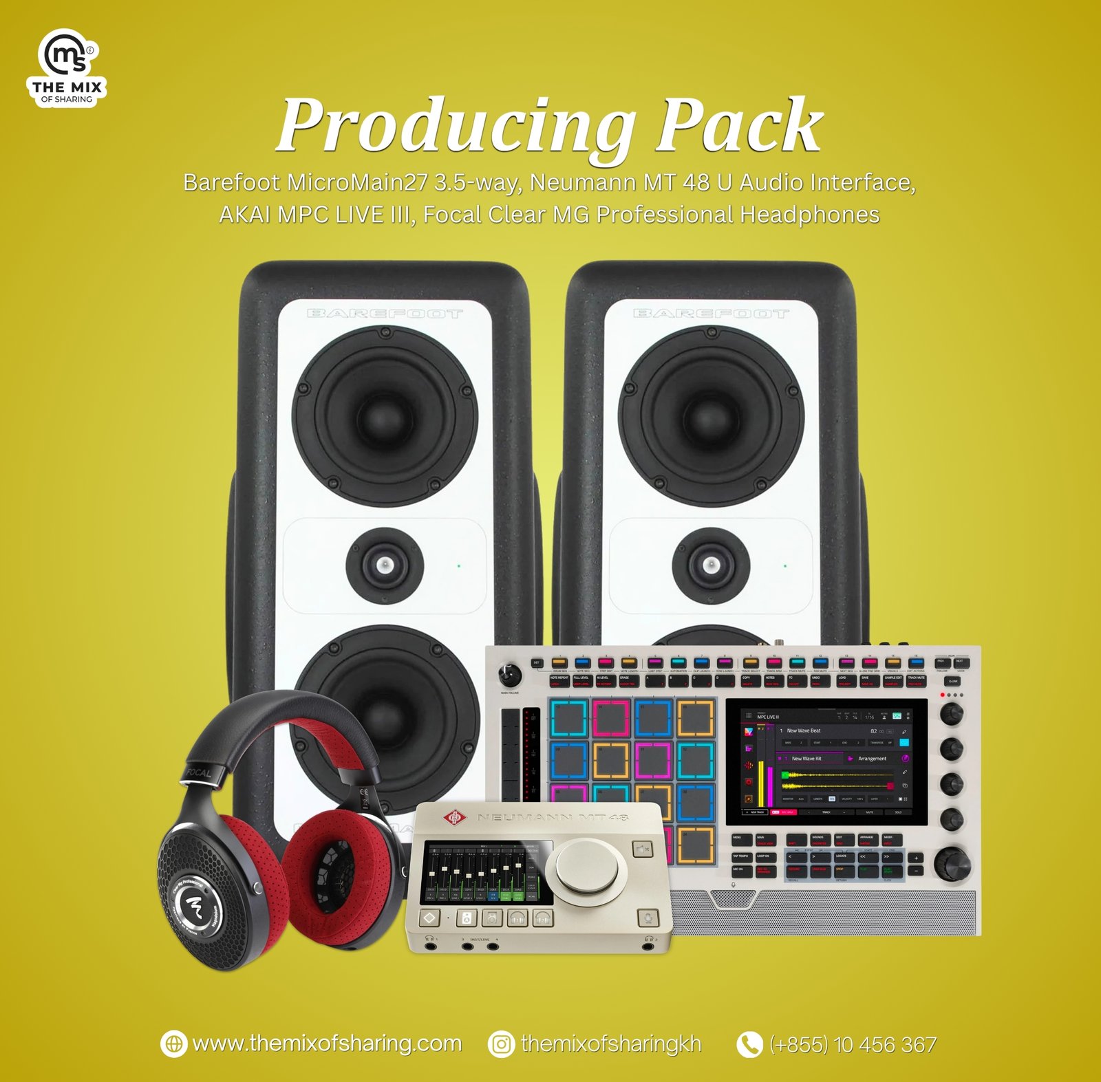Barefoot MicroMain27 Producing Pack